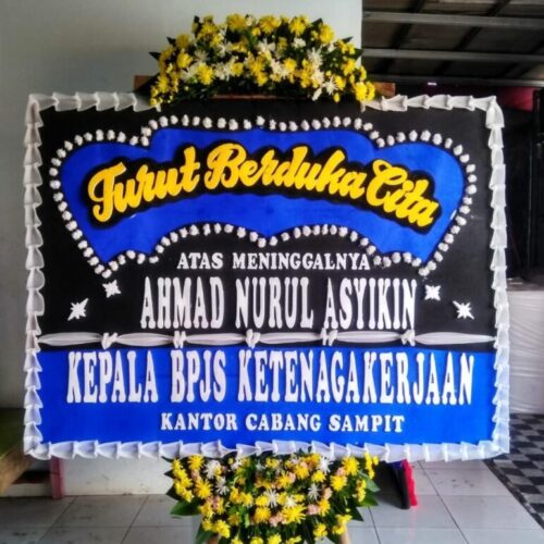 Karangan Bunga Duka Cita